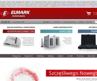Elmark.com.pl(Elmark Automatyka S.A) Screenshot