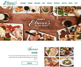 Elmars.com.au(Swan Valley Restaurants) Screenshot