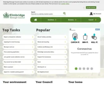 Elmbridge.gov.uk(Elmbridge Borough Council) Screenshot
