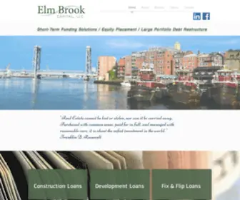 Elmbrookcapital.net(Elm Brook Capital) Screenshot