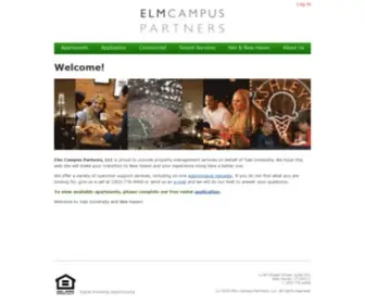 Elmcampus.com(Elm Campus Partners) Screenshot