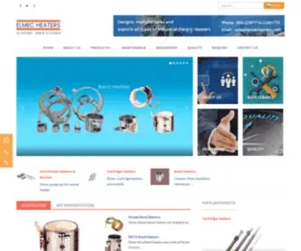 Elmecheaters.com(Heater Manufacturer in India) Screenshot