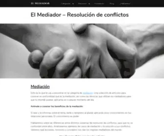 Elmediador.org(Blog de mediación) Screenshot