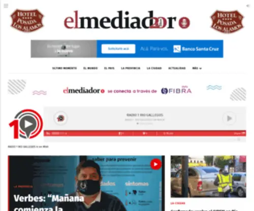 Elmediadortv.com.ar(Elmediadortv) Screenshot