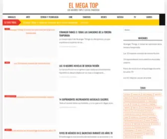 Elmegatop.com(El Mega Top) Screenshot