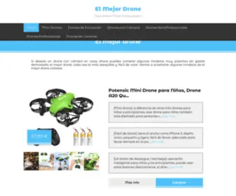 Elmejordrone.com(El mejor drone) Screenshot