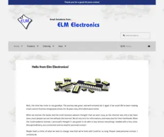 Elmelectronics.com(Elm Electronics) Screenshot