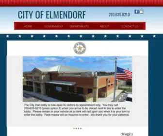 Elmendorf-TX.com(The city of Elmendorf) Screenshot