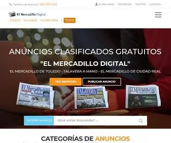 Elmercadillodigital.com(Anuncios clasificados de segunda mano en Toledo) Screenshot