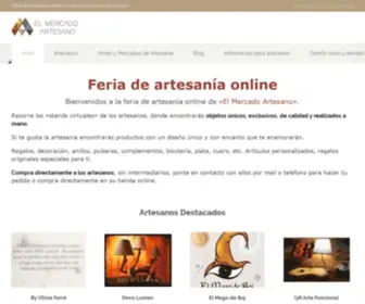 Elmercadoartesano.es(Artesan) Screenshot