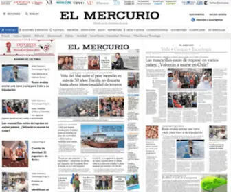 Elmercurio.com(Diario El Mercurio) Screenshot