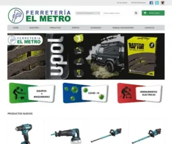 Elmetro.cl(Ferreteria El Metro Ltda) Screenshot