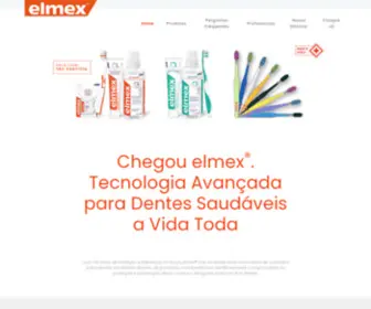 Elmex.com.br(Elmex®) Screenshot