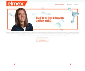 Elmex.cz(Elmex®) Screenshot