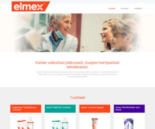 Elmex.fi(Etusivu) Screenshot