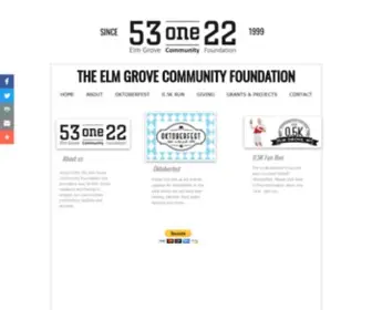 ElmGrovefoundation.org(Elm Grove Community Foundation) Screenshot