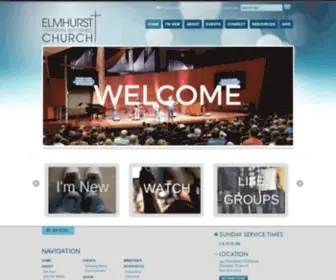 Elmhurstcrc.org(Our Vision) Screenshot