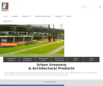 Elmich.com.au(Sustainable Urban Landscape Solutions) Screenshot