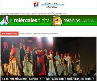 Elmiercolesdigital.com.ar(El Mi) Screenshot