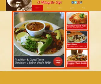 Elmilagritocafe.com(Elmilagritocafe) Screenshot