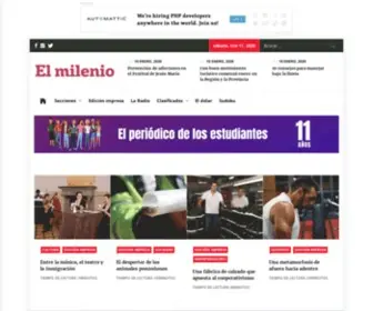 Elmilenio.info(El Milenio) Screenshot