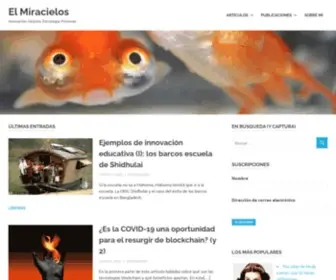 Elmiracielos.com(El Miracielos) Screenshot