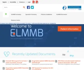 ELMMB.nhs.uk(ELMMB) Screenshot