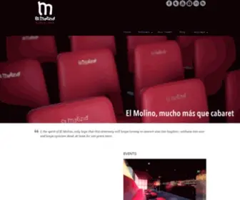 Elmolinobcn.com(El Molino Barcelona) Screenshot