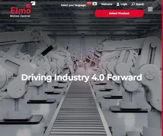 Elmomc.com(Elmo Intelligent Motion Control Technologies) Screenshot