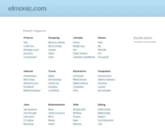 Elmonic.com(Customer service) Screenshot