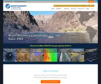 Elmontgomery.com(Water Resources Consulting) Screenshot