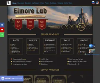 Elmorelab.com(ElmoreLab Server) Screenshot