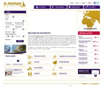 Elmouradi.com(Les Hotels de toutes les envies) Screenshot