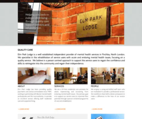 Elmparklodge.com(My Site 20924) Screenshot