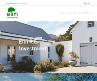 Elmreinvestment.com(Real Estate) Screenshot