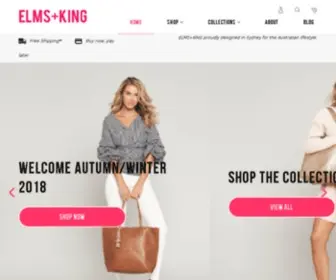 Elmsandking.com(Handbags, Accessories & Clothing) Screenshot