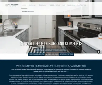 Elmsgatecliffside.com(Elmsgate at Cliffside Apartments) Screenshot