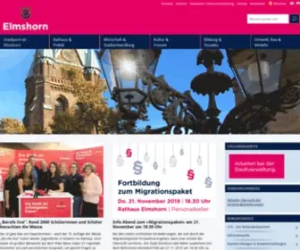 Elmshorn.de(Stadt Elmshorn) Screenshot