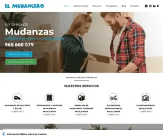 Elmudancero.com(Mudanzas en Alicante) Screenshot