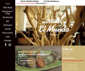 Elmundo-Bremen.de(El Mundo Bremen Bar und Restaurant) Screenshot