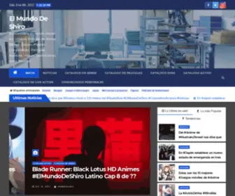 Elmundodeshiro.com(El Mundo De Shiro) Screenshot
