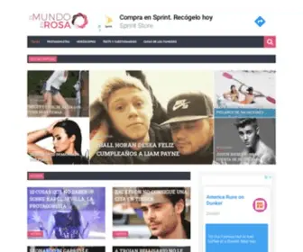 Elmundoenrosa.com(Noticias de Famosos) Screenshot