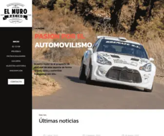 Elmuroracing.com(El Muro Racing) Screenshot