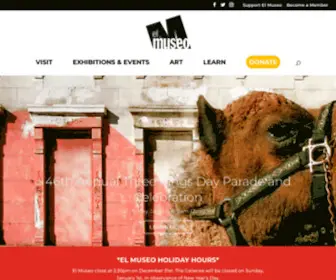 Elmuseo.org(El Museo del Barrio) Screenshot