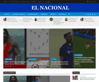 Elnacionalweb.com(Condenan por fraude a Elizabeth Holmes) Screenshot