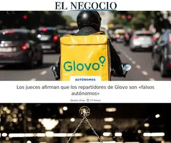 Elnegocio.es(Portada) Screenshot