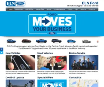 Elnford.com.au(ELN Ford) Screenshot