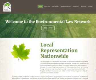 Elnonline.com(The Environmental Law Network (ELN)) Screenshot