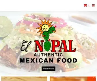 Elnopal5.com(El Nopal Mexican Restaurant) Screenshot