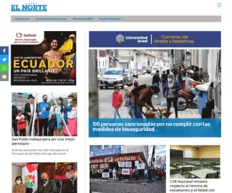 Elnorte.ec(EL NORTE) Screenshot